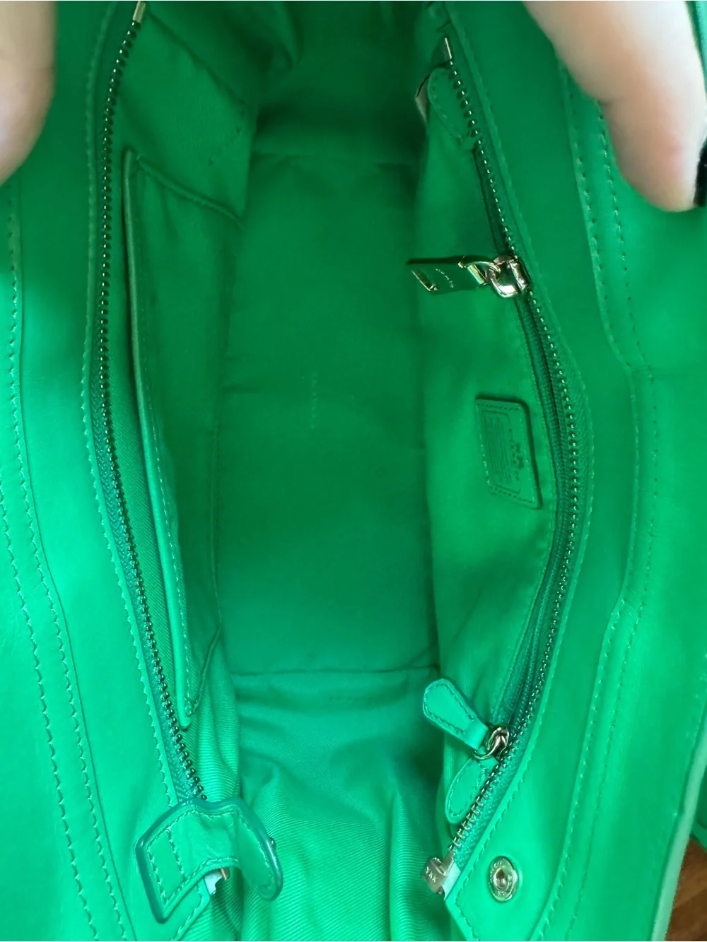 Coach Kelly Green Swagger Carryall
